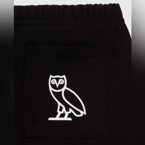 OVO Toronto Raptors Jurassic Park Fleece Pants Black unisex joggers sweat pants - Picture 11 of 11